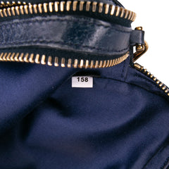 Nappa Matelasse Double Zip Crossbody