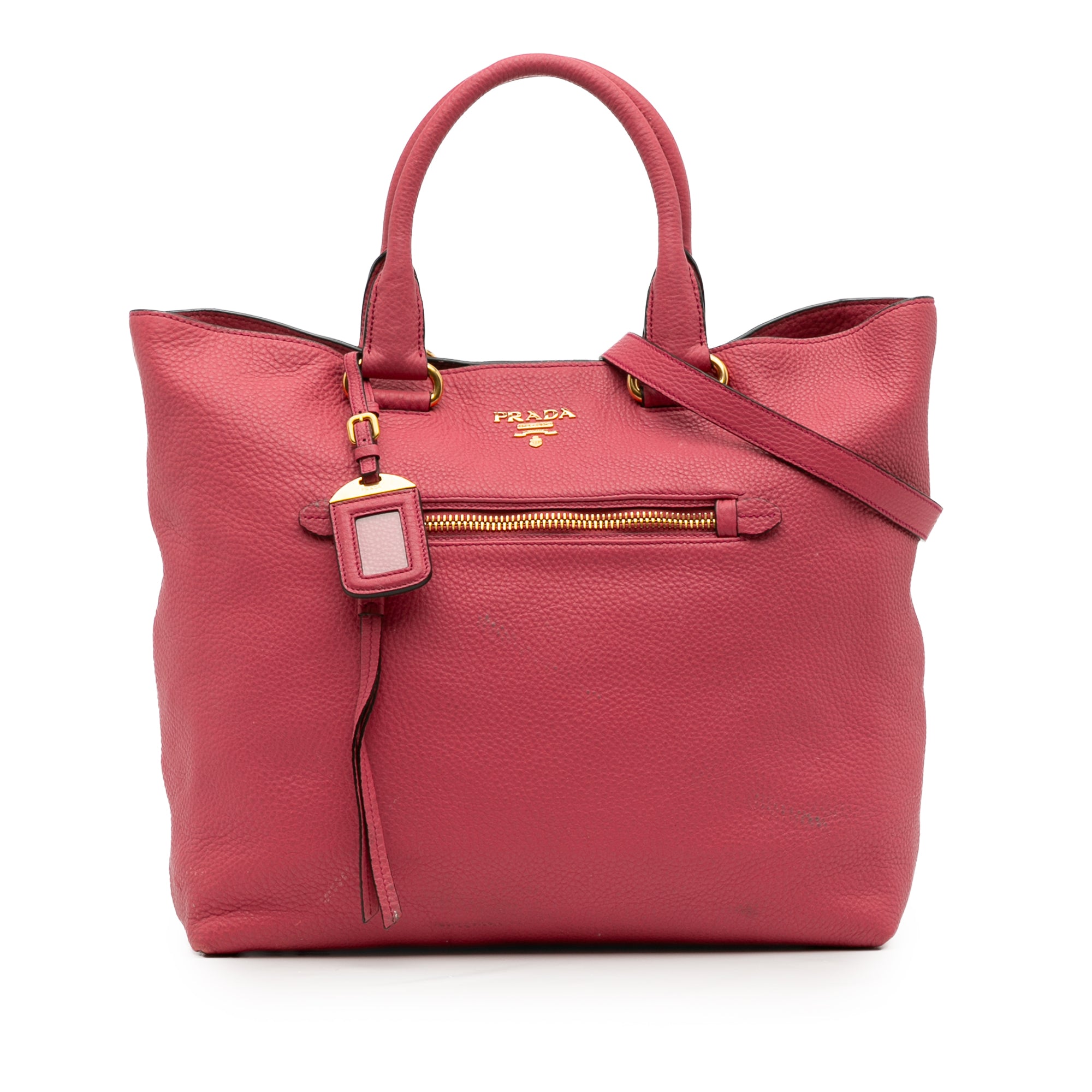 Vitello Daino Open Convertible Tote
