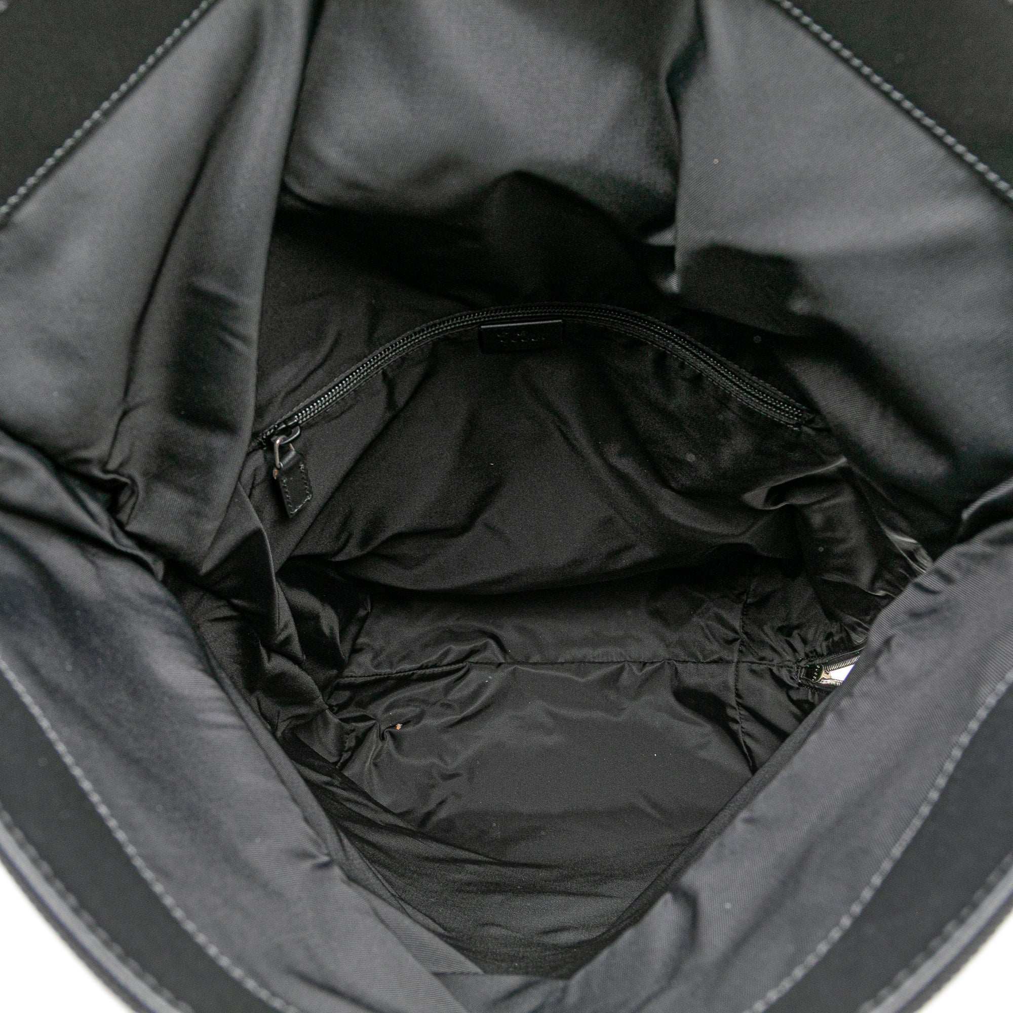 Canvas Techno Web Fold Over Backpack