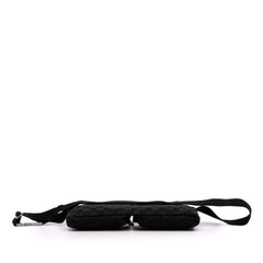 GG Canvas Double Pocket Belt Bag