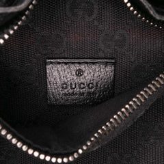 GG Canvas Double Pocket Belt Bag
