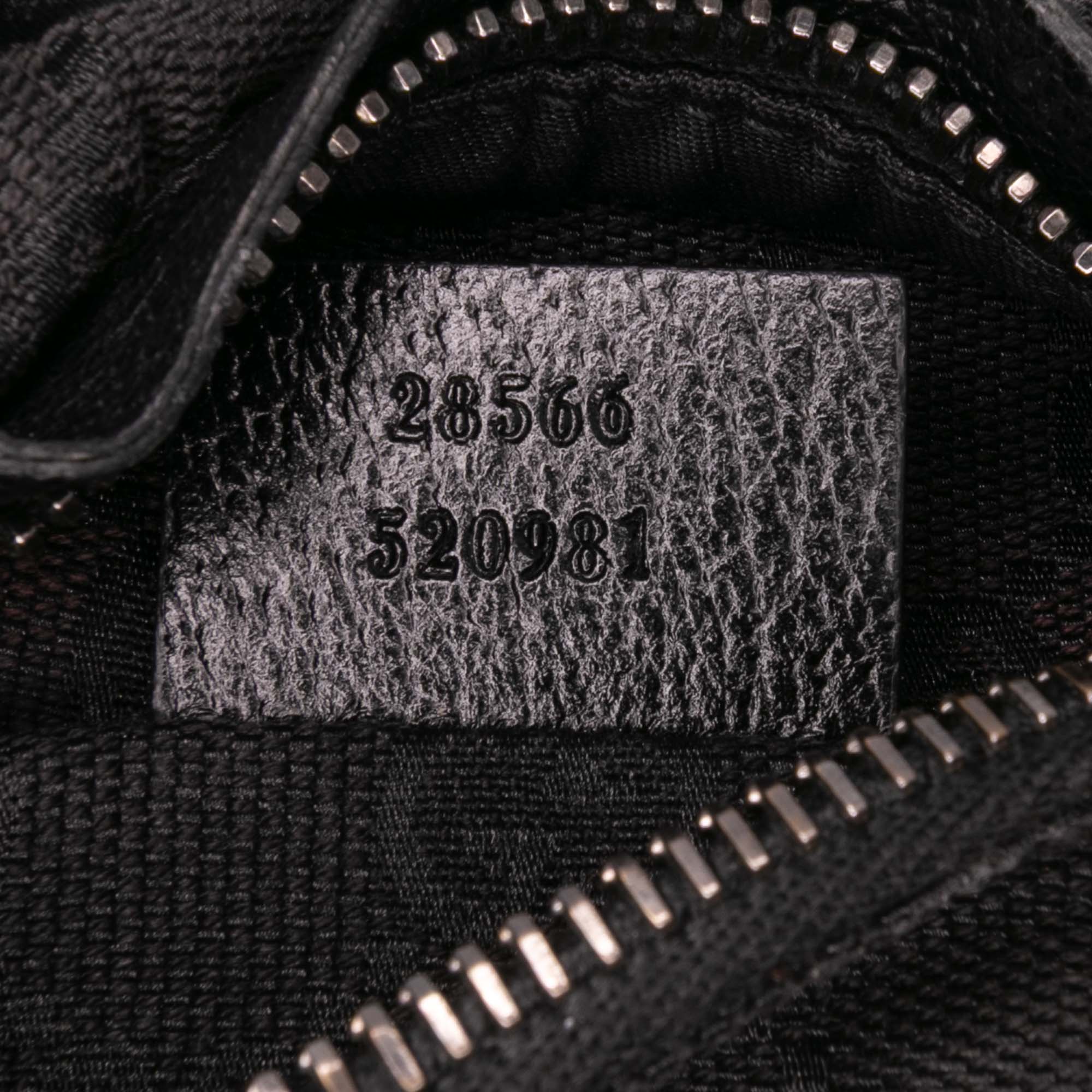 GG Canvas Double Pocket Belt Bag