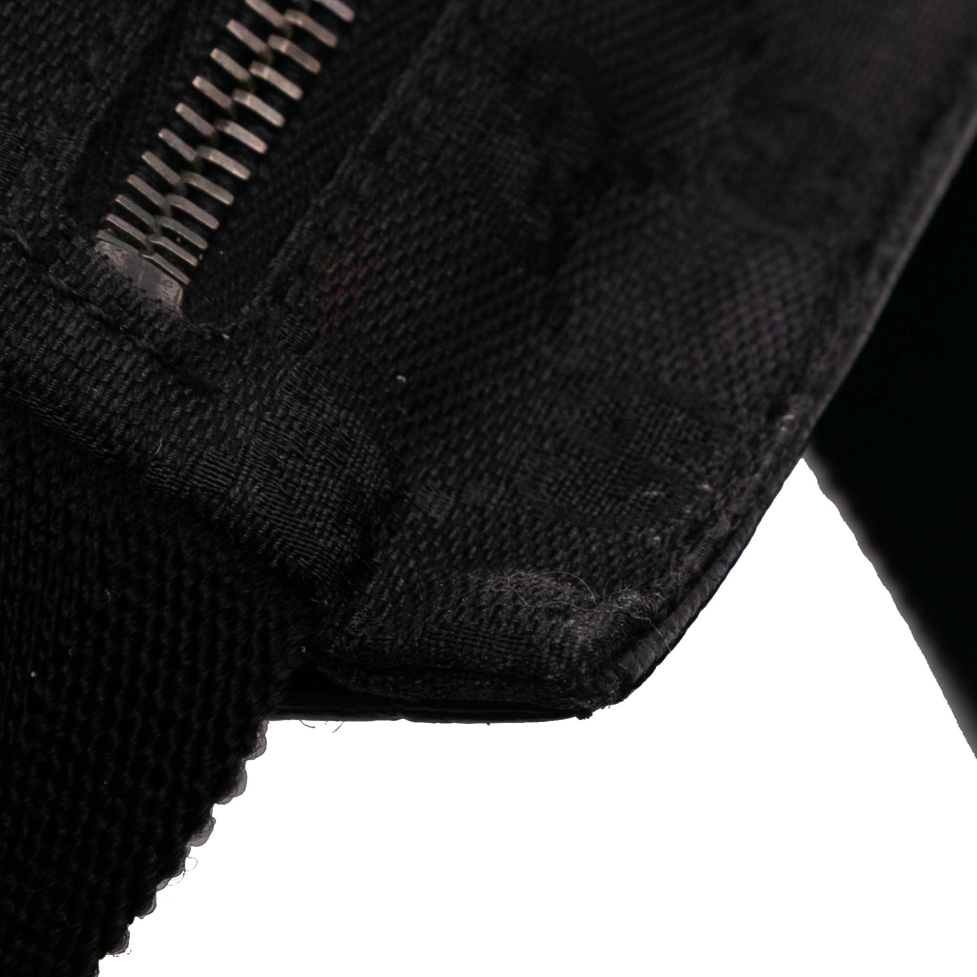 GG Canvas Double Pocket Belt Bag