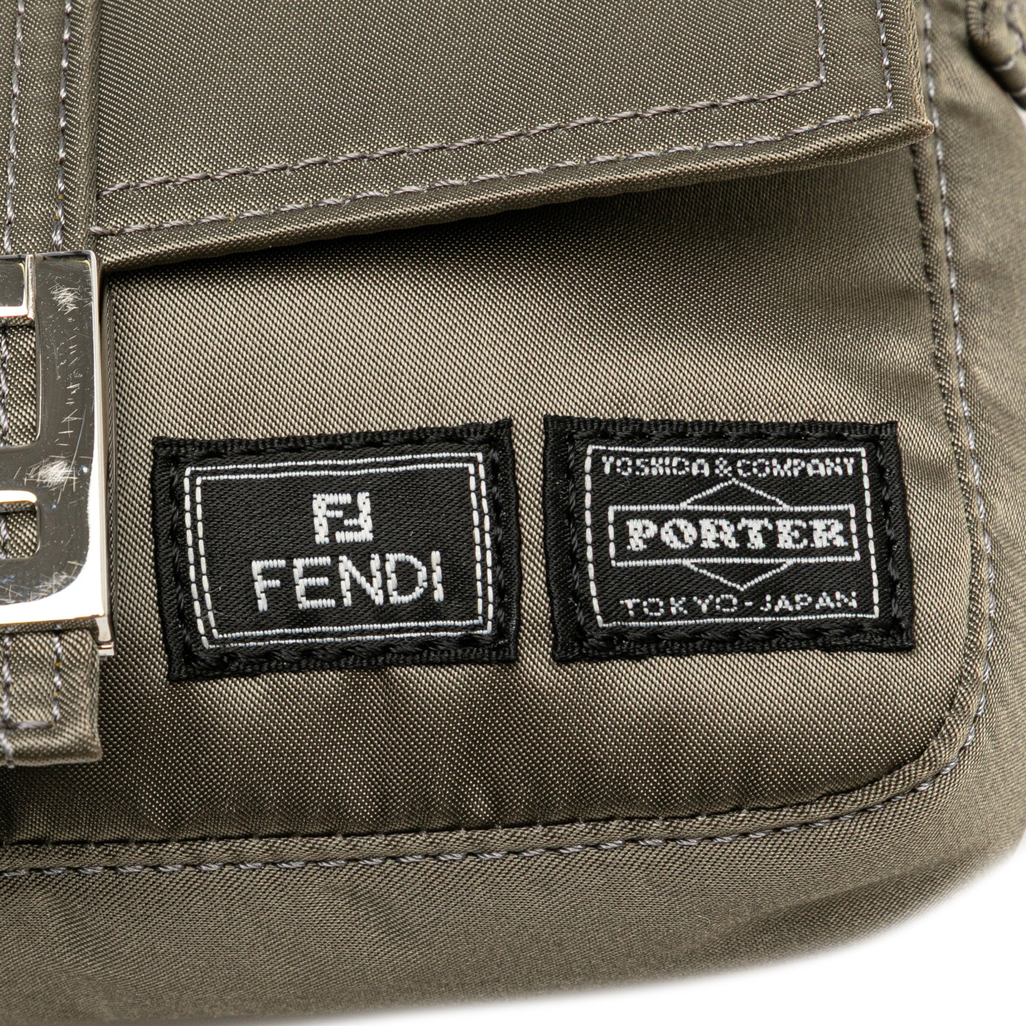 Porter Yoshida Nylon Baguette Satchel