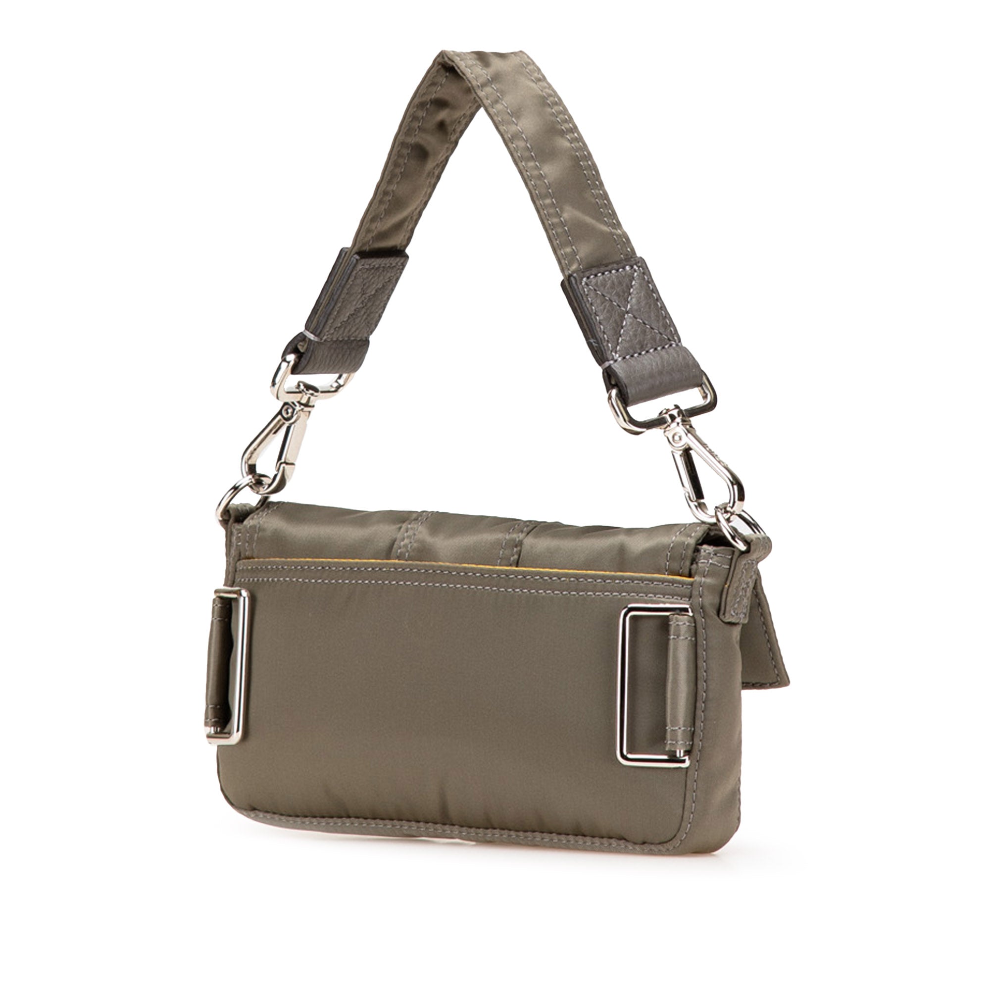 Porter Yoshida Nylon Baguette Satchel