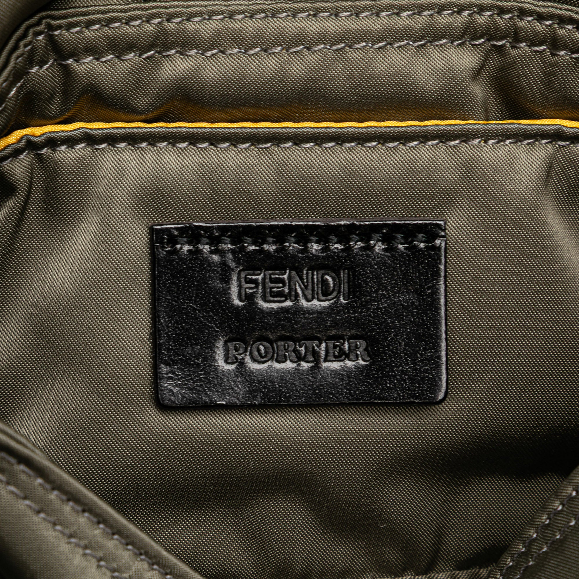 Porter Yoshida Nylon Baguette Satchel