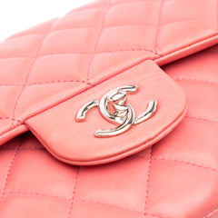 Jumbo Classic Lambskin Double Flap