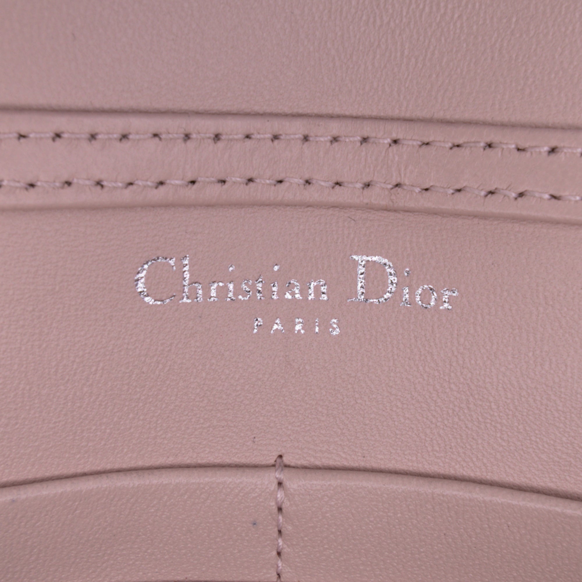 Metallic Ceramic Effect Deerskin Diorama Wallet on Chain