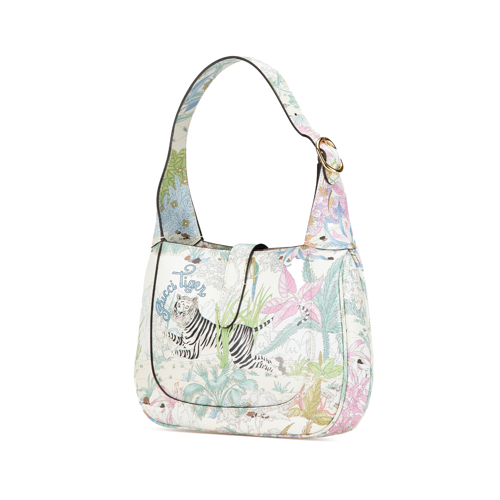Yuko Higuchi Small Calfskin  Floral Print Jackie 1961