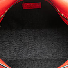 Leather Flamenco Knot Whipstitch Crossbody