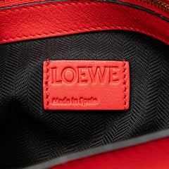 Leather Flamenco Knot Whipstitch Crossbody
