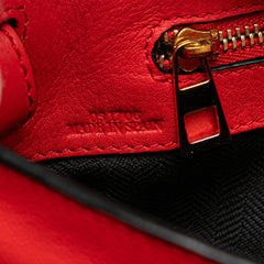 Leather Flamenco Knot Whipstitch Crossbody