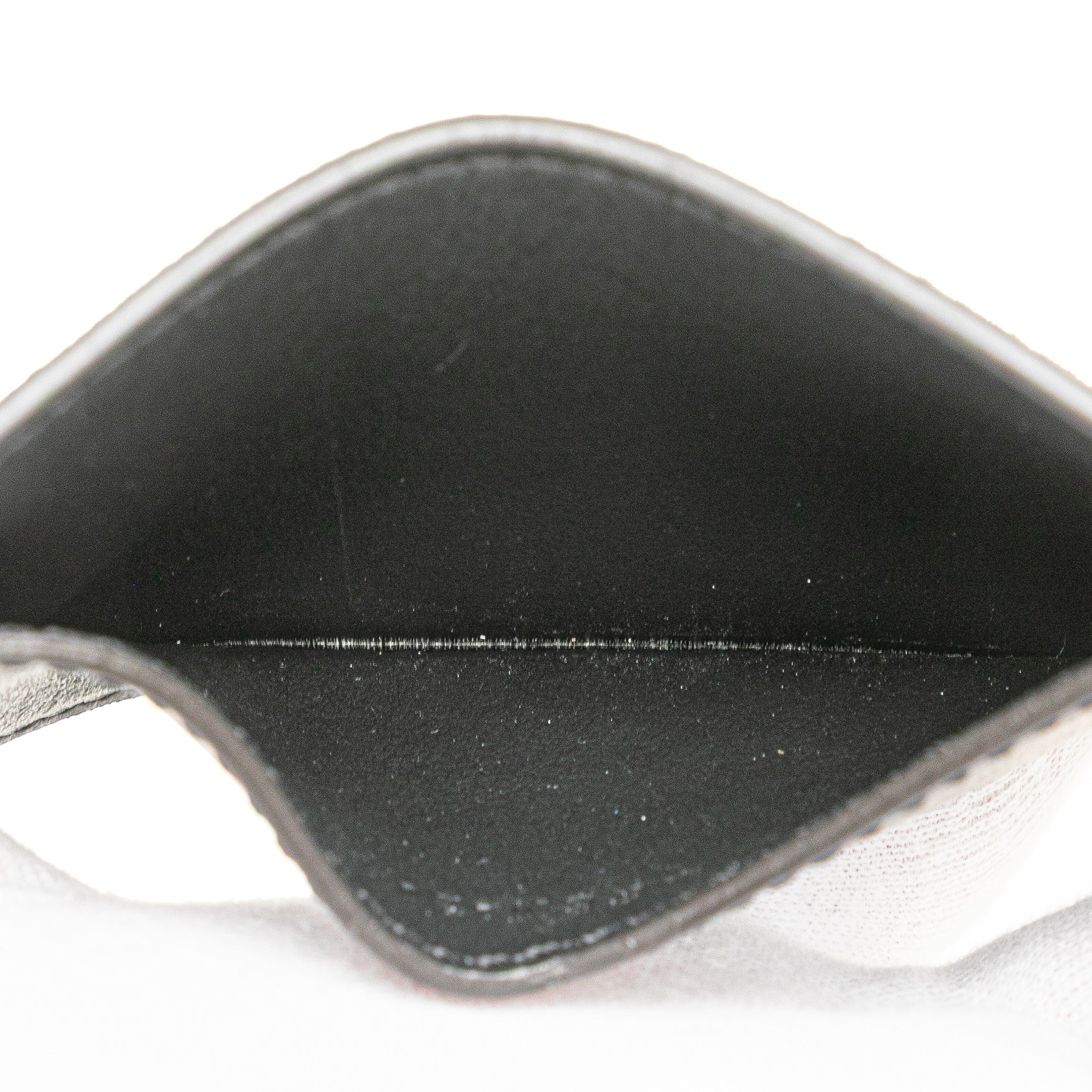 Zucca Coated Canvas and Leather Card Holder