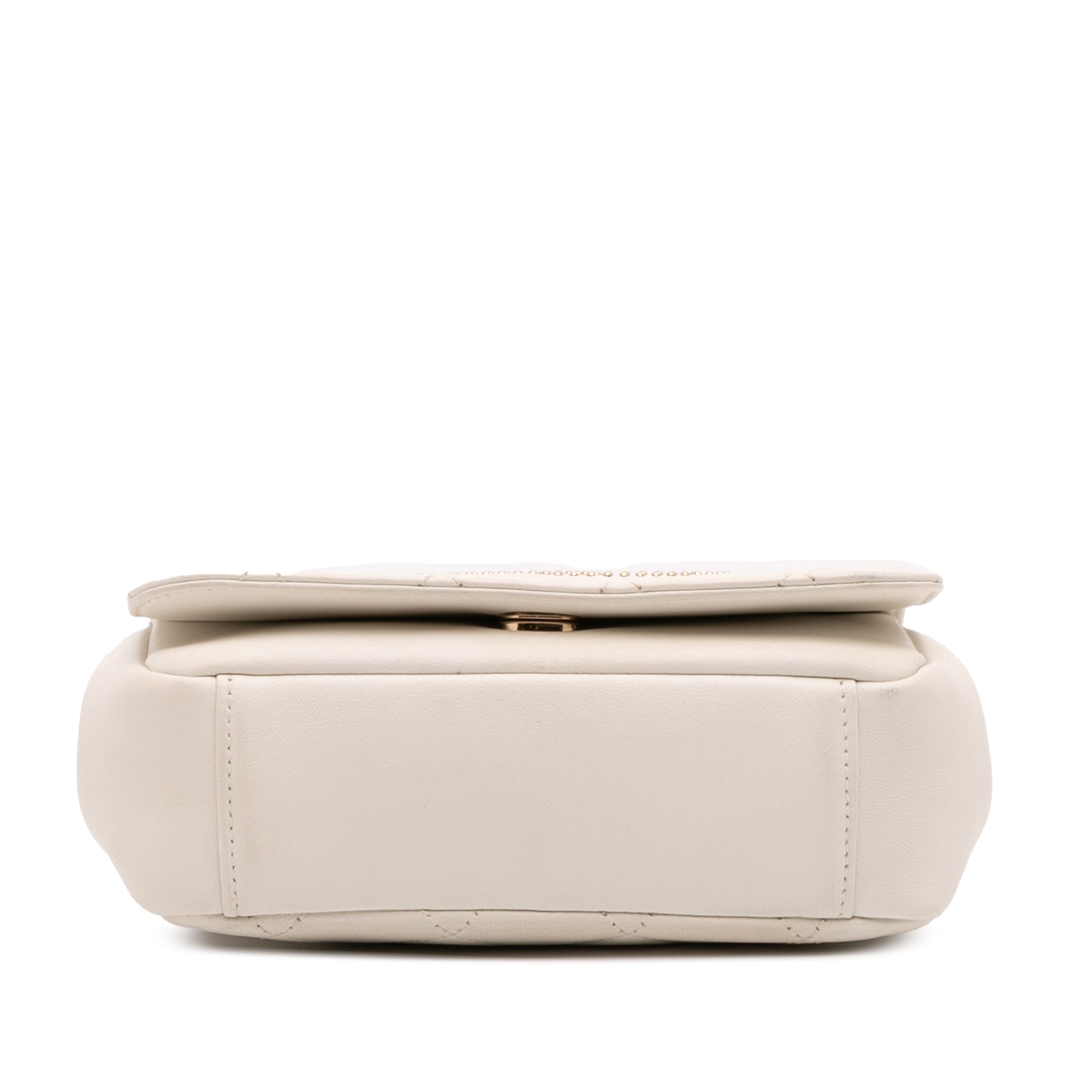 Quilted Lambskin Studded Beauty Begins Flap