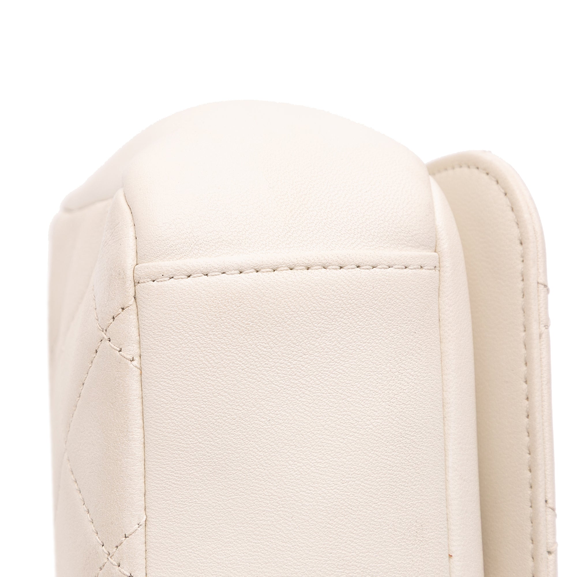 Quilted Lambskin Studded Beauty Begins Flap