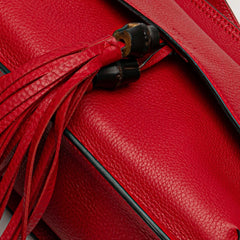 Medium Leather Bamboo Daily Crossbody