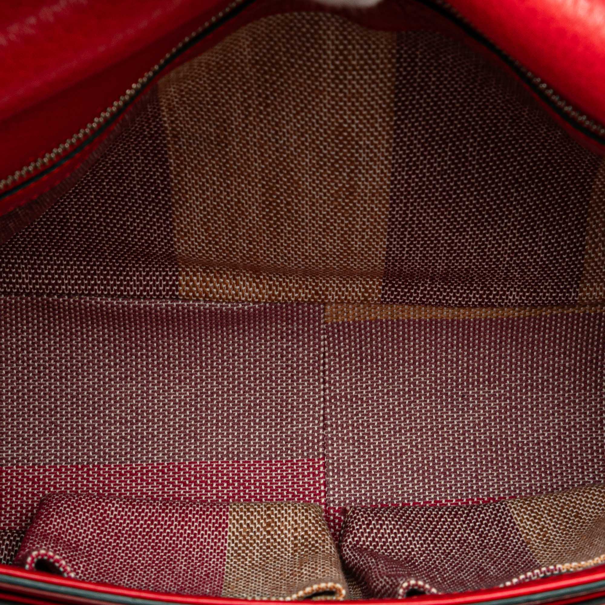 Medium Leather Bamboo Daily Crossbody