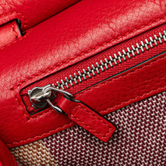 Medium Leather Bamboo Daily Crossbody
