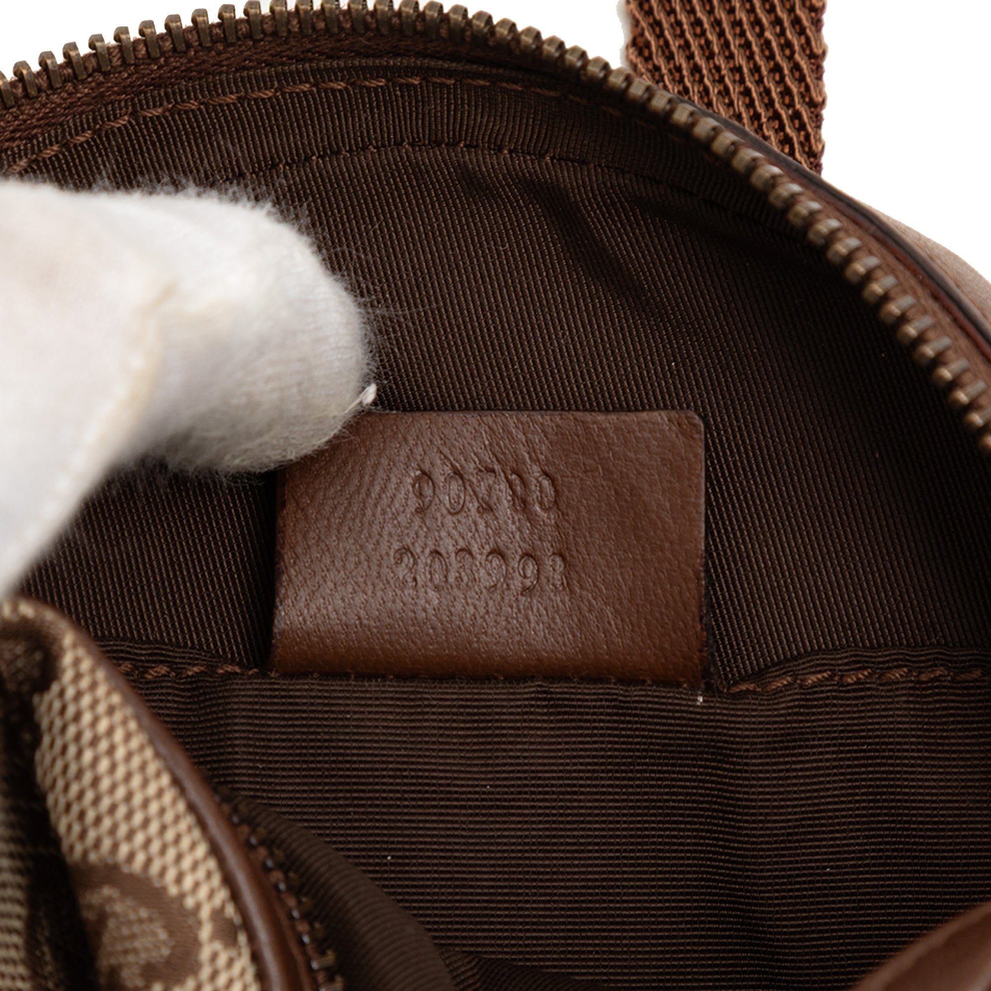 GG Canvas Round Crossbody