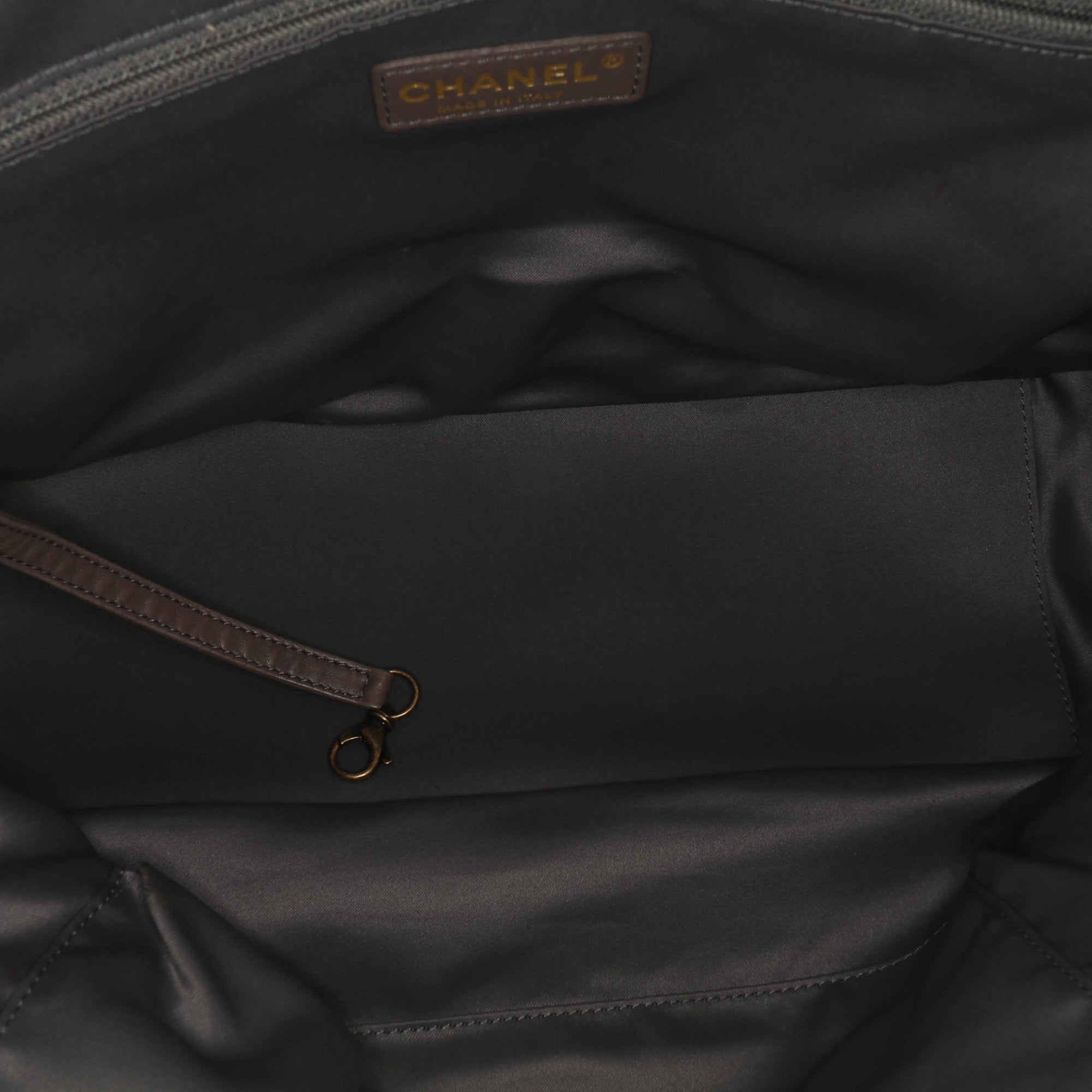 CC Quilted Calfskin Triptych Tote