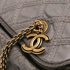 CC Quilted Calfskin Triptych Tote