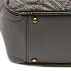 CC Quilted Calfskin Triptych Tote