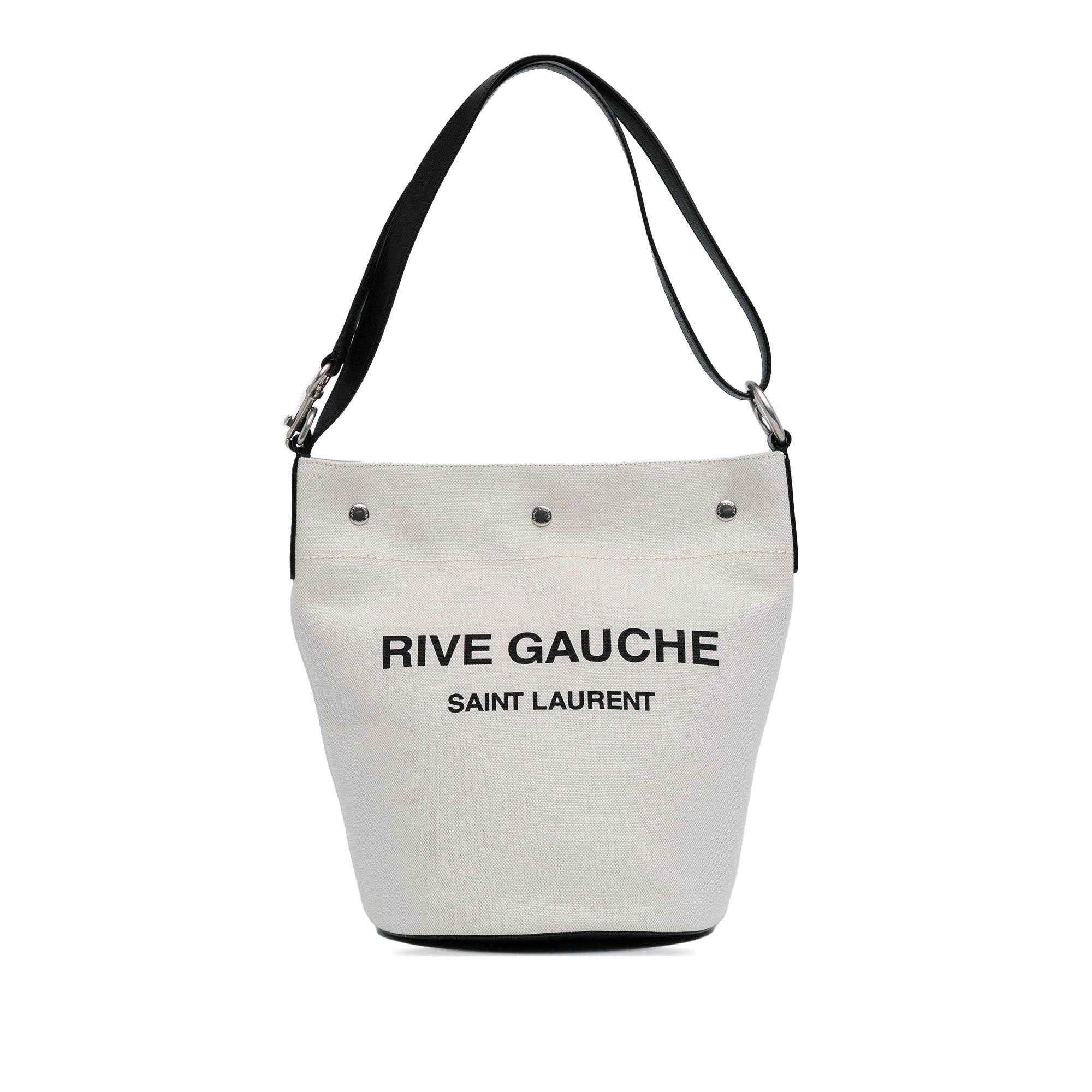 Canvas Rive Gauche Bucket Bag