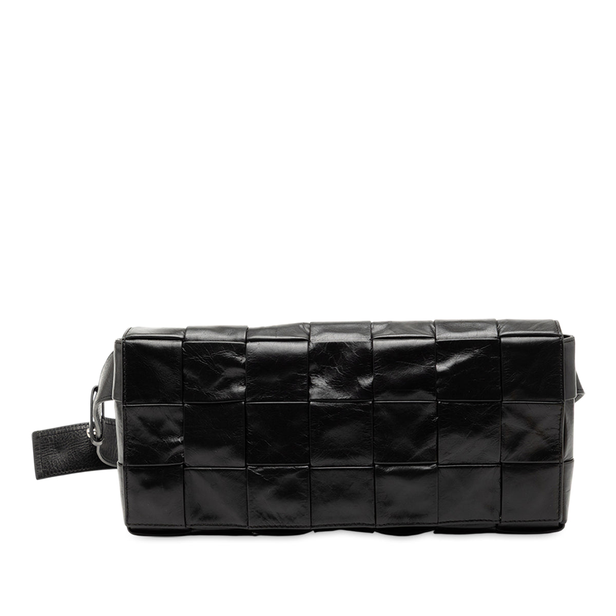 Stretch Paper Calfskin Intrecciato Cassette Belt Bag
