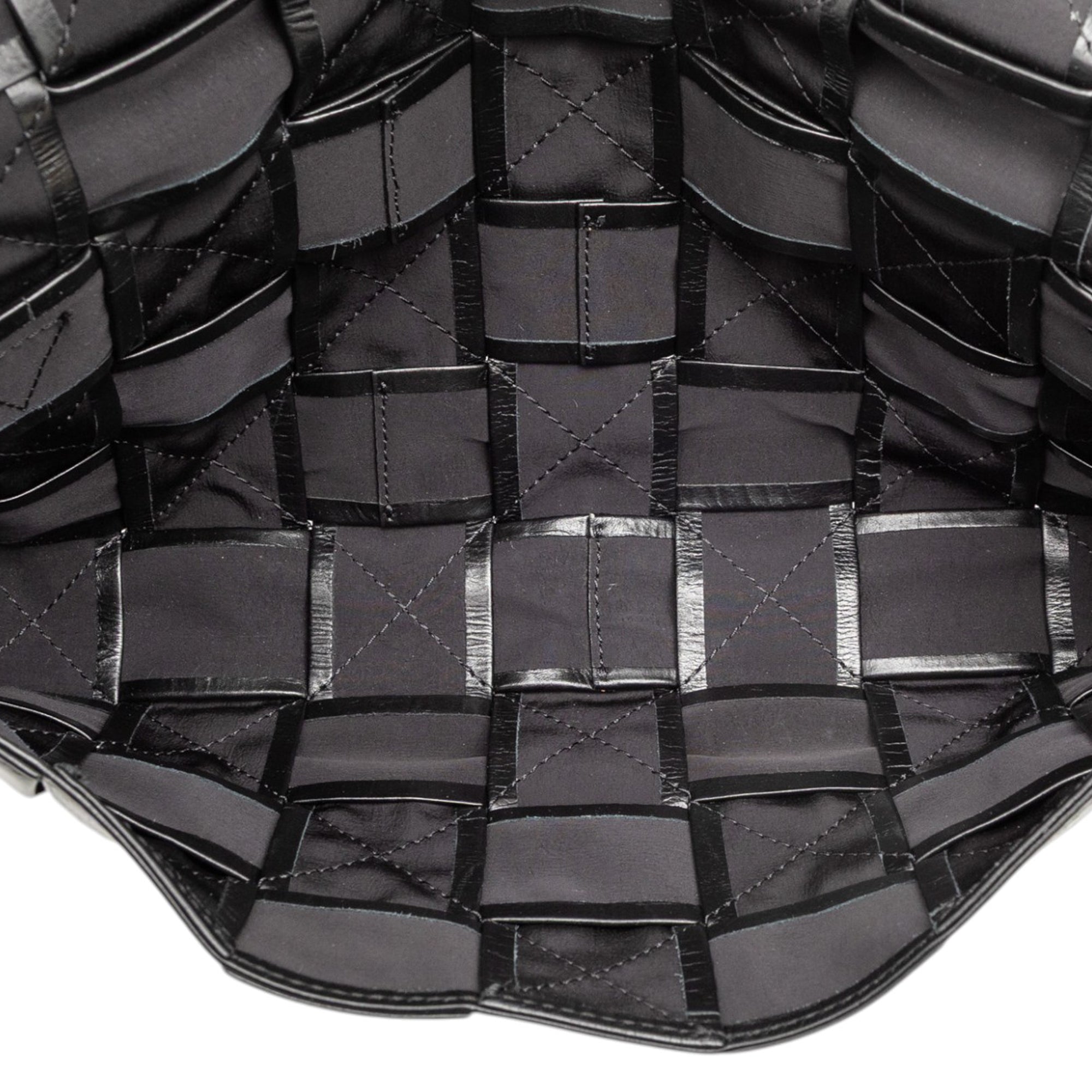 Stretch Paper Calfskin Intrecciato Cassette Belt Bag