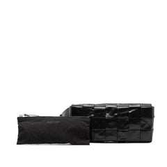 Stretch Paper Calfskin Intrecciato Cassette Belt Bag