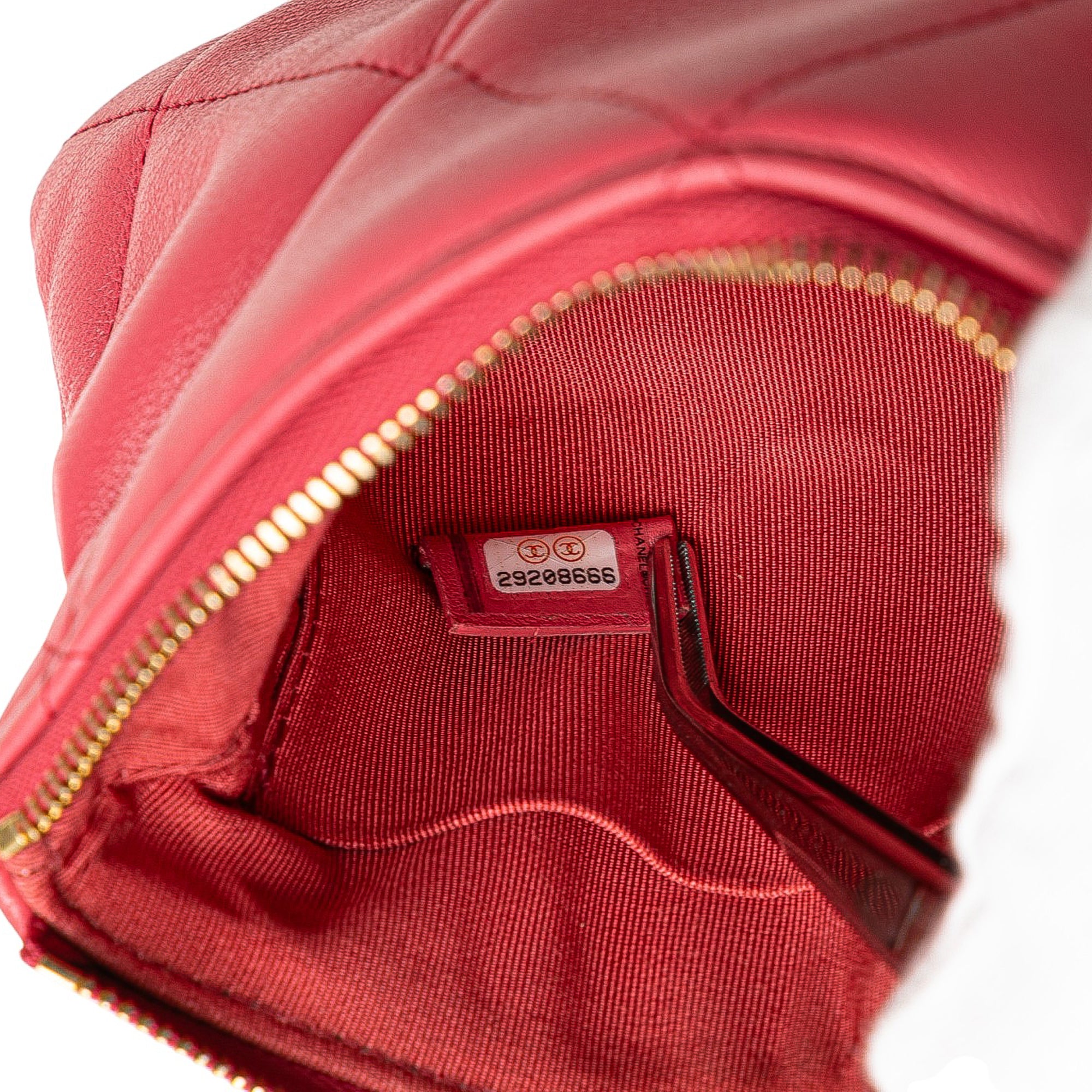 Small Lambskin 19 O Case Pouch
