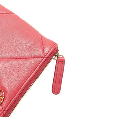 Small Lambskin 19 O Case Pouch