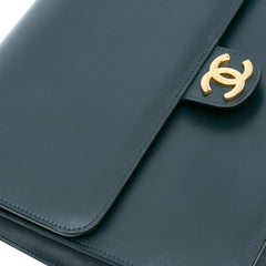 CC Calfskin Single Flap