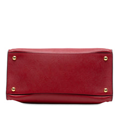 Saffiano Soft Triple Pocket Tote