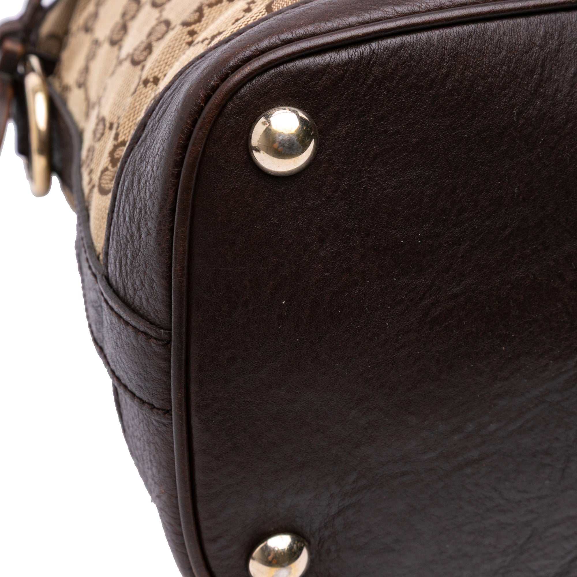 Medium GG Canvas Charm Dome Satchel