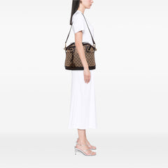 Medium GG Canvas Charm Dome Satchel