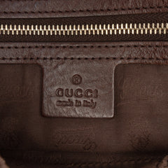 Medium GG Canvas Charm Dome Satchel