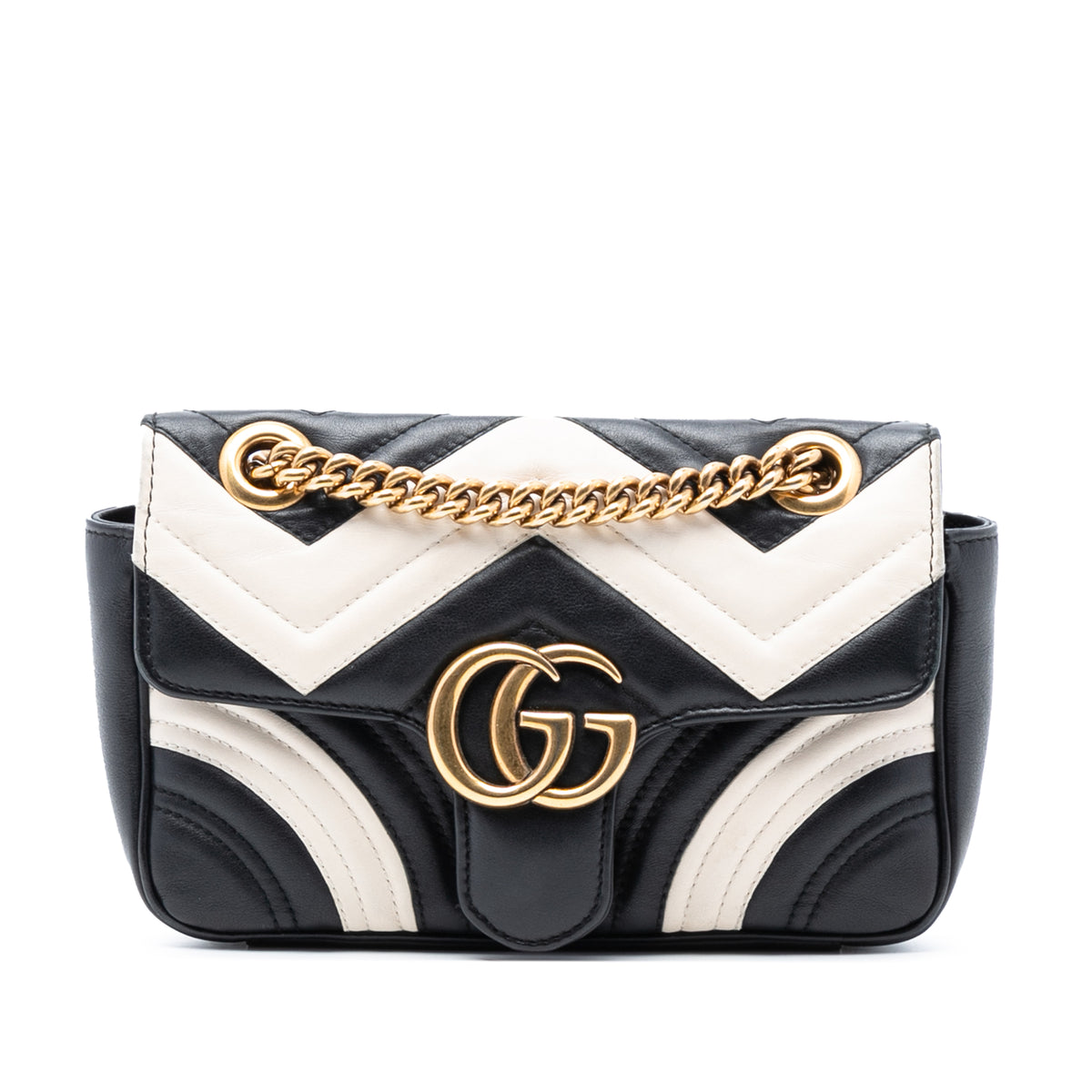 Small GG Marmont Matelasse Leather Shoulder Bag