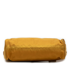 Saffiano Trimmed Tessuto Handbag