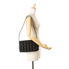 Lambskin Cannage Shoulder Bag