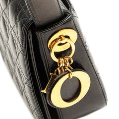 Lambskin Cannage Shoulder Bag