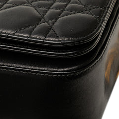 Lambskin Cannage Shoulder Bag