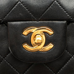 Medium Classic Lambskin Double Flap