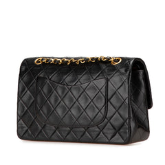 Medium Classic Lambskin Double Flap