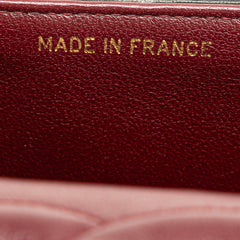 Medium Classic Lambskin Double Flap