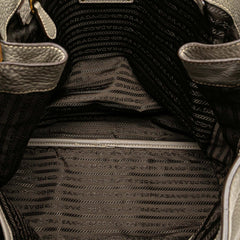 Vitello Daino Side Zip Shopper Tote