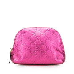 Metallic Guccissima Pouch