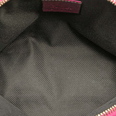 Metallic Guccissima Pouch