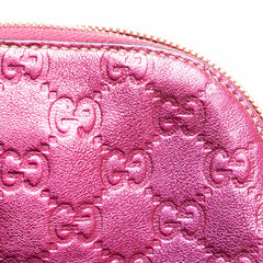 Metallic Guccissima Pouch