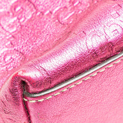 Metallic Guccissima Pouch